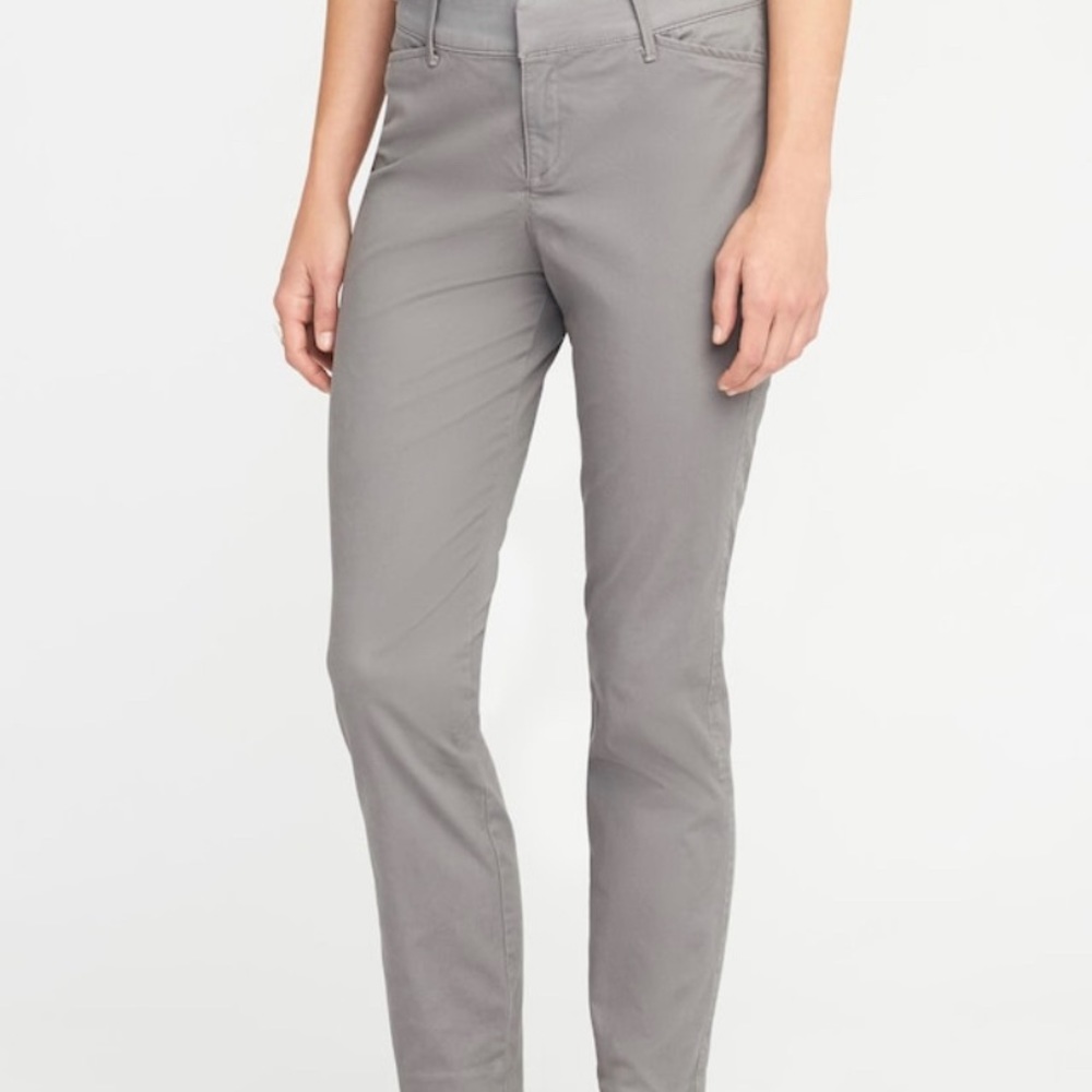 old navy gray pixie pants